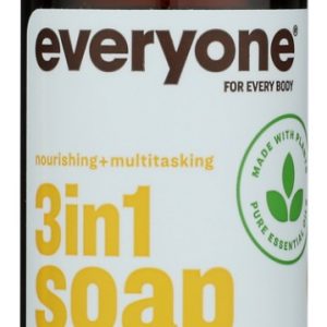 EVERYONE: Coconut Lemon Travel Size 3in1 Soap, 2 fo
