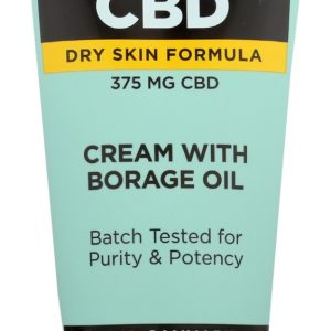 SHIKAI: CBD Cream with Borage 375mg CBD, 3 oz