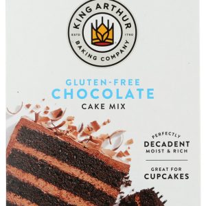 KING ARTHUR: Gluten Free Chocolate Cake Mix, 22 oz