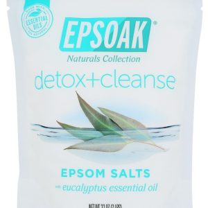 EPSOAK: Detox Cleanse Epsom Bath Salts, 2 lb