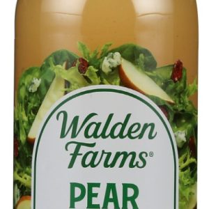 WALDEN FARMS: Pear and White Balsamic Vinaigrette Zero Calorie Dressing, 12 fo