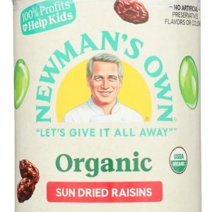 NEWMANS OWN ORGANIC: Organic Sun Dried Raisins Can, 15 oz