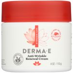 DERMA E: Anti Wrinkle Renewal Cream, 4 oz
