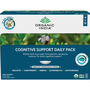 ORGANIC INDIA: Cognitive Daily Pack, 180 vc