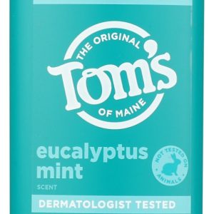TOMS OF MAINE: Eucalyptus Mint Deodorant Stick, 3.25 oz