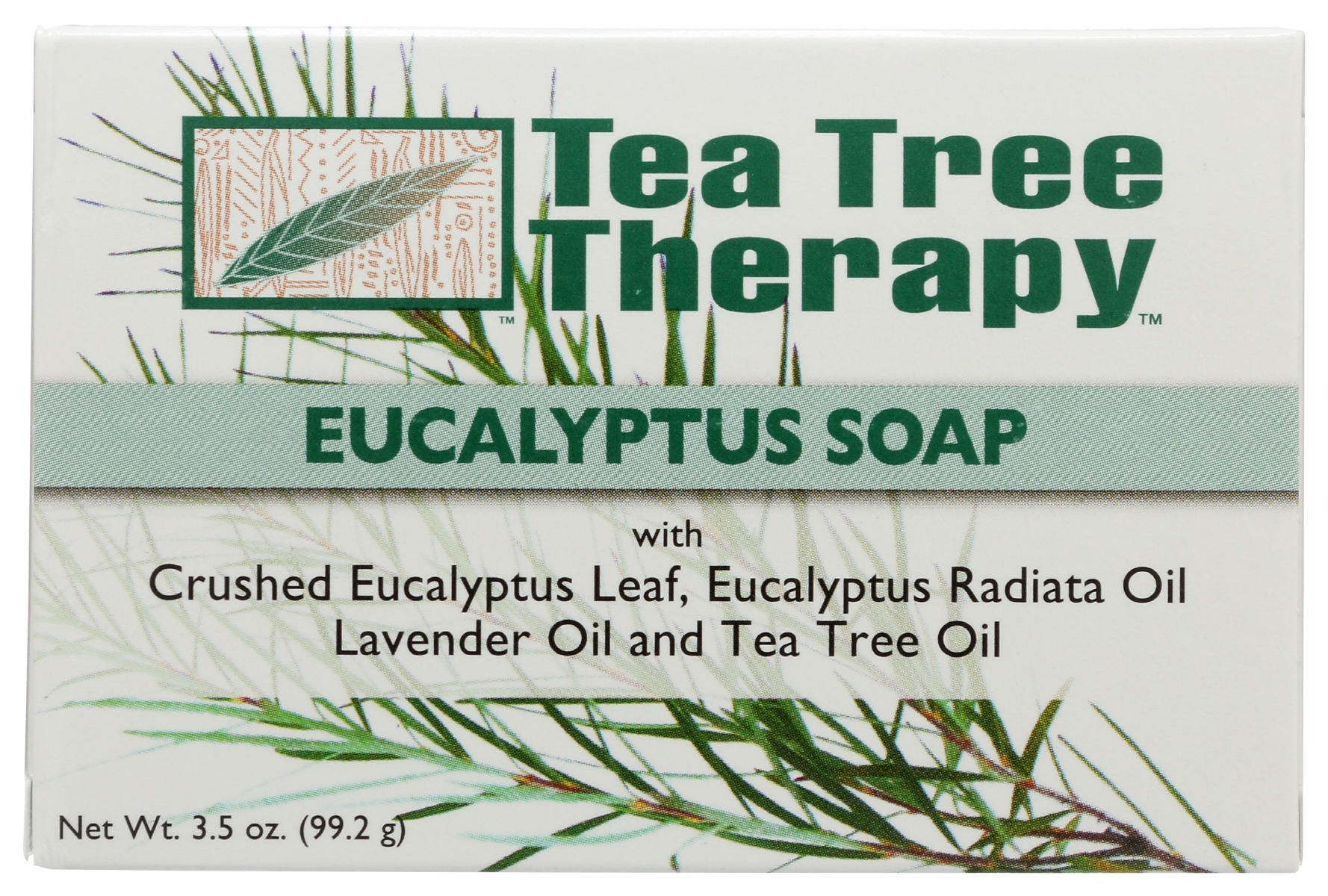 TEA TREE THERAPY: Eucalyptus Bar Soap, 3.5 oz
