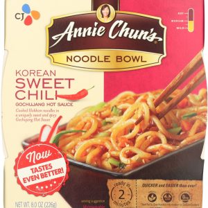 ANNIE CHUNS: Korean Style Sweet Chili Noodle Bowl, 8 oz