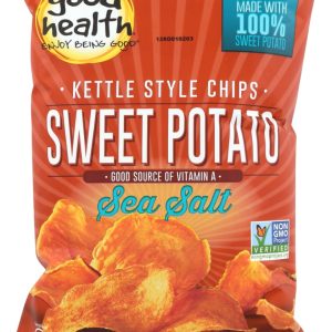 GOOD HEALTH: Kettle Style Potato Chips Sea Salt, 5 oz