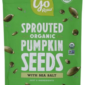 GO RAW: Sprouted Pumpkin Seeds, 14 oz