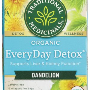 TRADITIONAL MEDICINALS: Everyday Detox Dandelion Tea, 16 bg