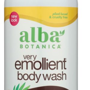 ALBA BOTANICA: Very Emollient Body Wash Coconut Rescue, 32 fo