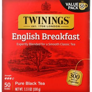 TWINING TEA: English Breakfast Tea, 50 bg