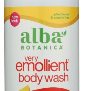 ALBA BOTANICA: Very Emollient Body Wash Honey Mango, 32 oz