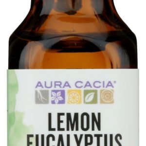 AURA CACIA: Lemon Eucalyptus Essential Oil, 0.5 oz