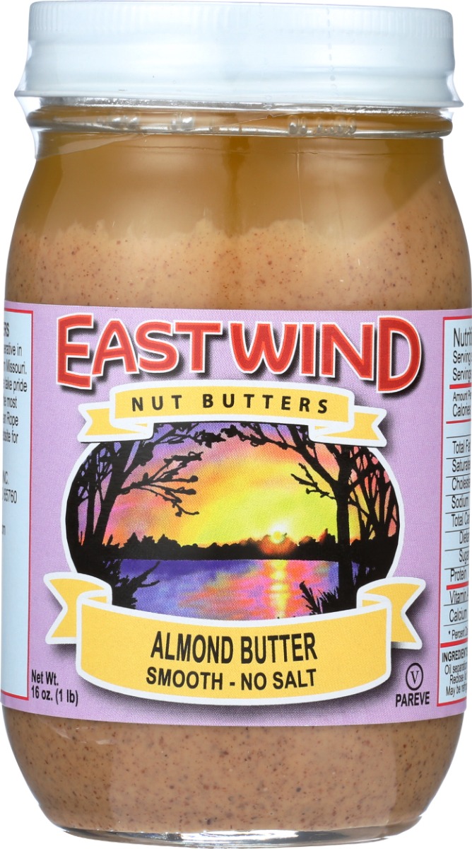 EAST WIND: Almond Butter Smooth, 16 oz