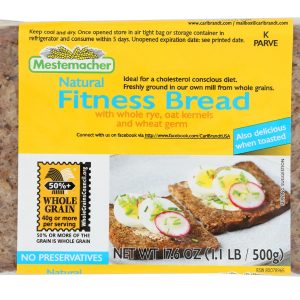 MESTEMACHER: Natural Fitness Bread, 17.6 oz