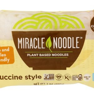 MIRACLE NOODLE: Organic Fettuccine, 7 oz