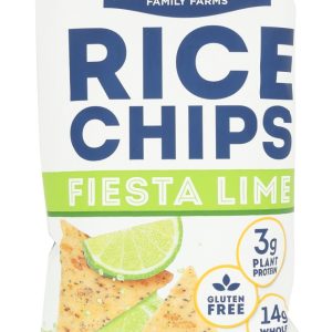 LUNDBERG: Fiesta Lime Rice Chips, 5.5 oz