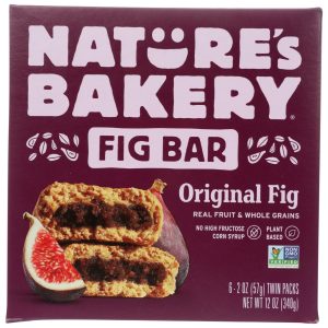 NATURES BAKERY: Whole Wheat Fig Bars Original Fig 6Ct, 12 oz