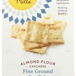 SIMPLE MILLS: Fine Ground Sea Salt Almond Flour Crackers, 4.25 oz