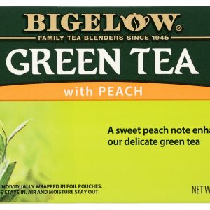 BIGELOW: Green Tea With Peach 20Bg, 0.91 oz