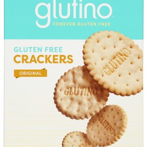GLUTINO: Gluten Free Original Crackers, 4.4 oz