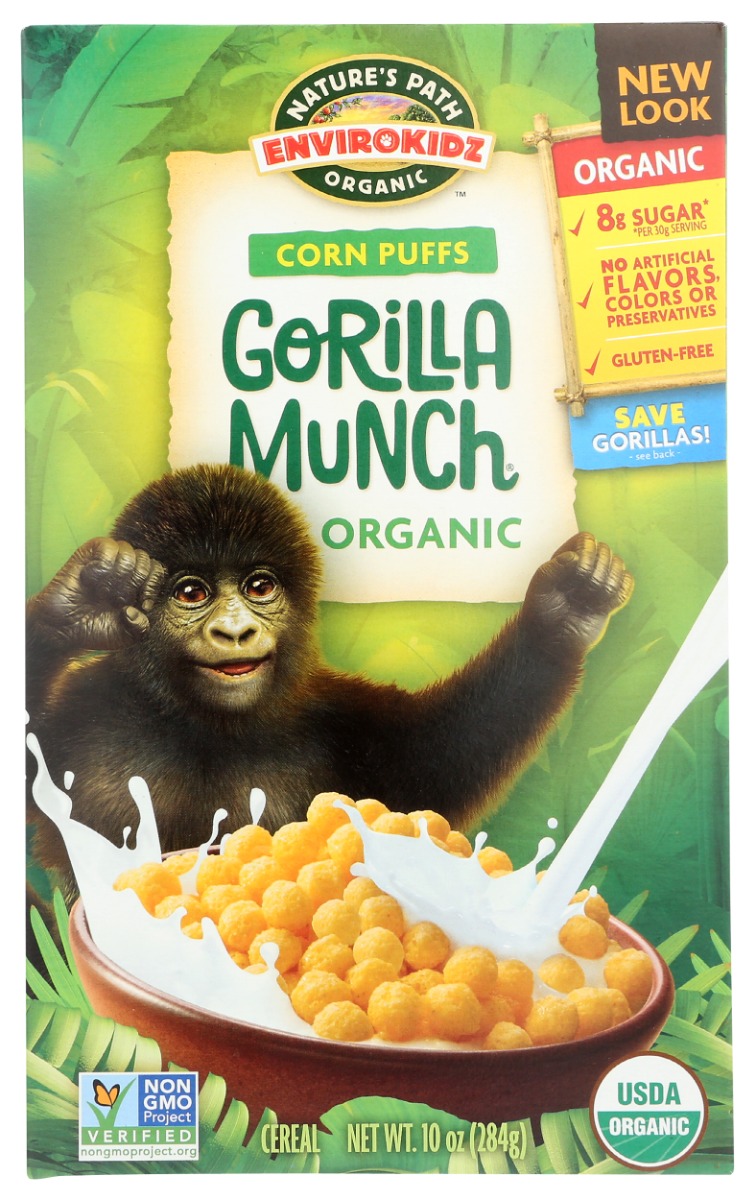 NATURES PATH: Gorilla Munch Cereal, 10 oz