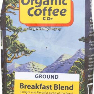 ORGANIC COFFEE CO: Organic Breakfast Blend Ground, 12 oz