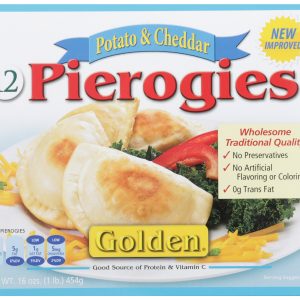 GOLDEN: Potato and Cheddar Pierogies, 16 oz