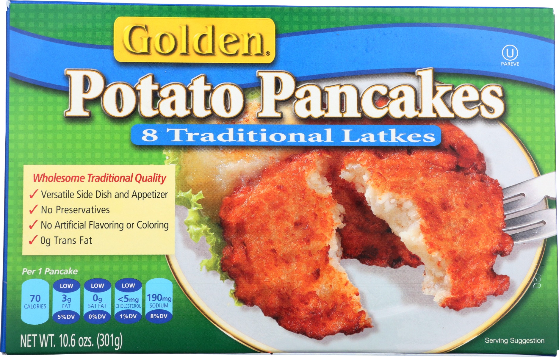 GOLDEN: Potato Pancakes, 10.6 oz