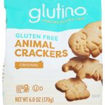 GLUTINO: Gluten Free Animal Crackers Original, 6 oz