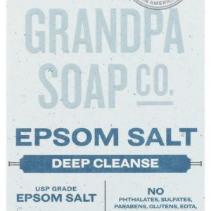 GRANDPAS: Epsom Salt Soap Bar, 4.25 oz