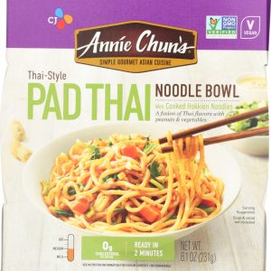 ANNIE CHUNS: Thai Style Pad Thai Noodle Bowl, 8.1 oz
