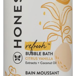 THE HONEST COMPANY: Bubble Bath Refresh Citrus Vanilla, 12 oz