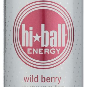 HI BALL ENERGY: Energy Seltzer Wild Berry Beverage, 16 oz