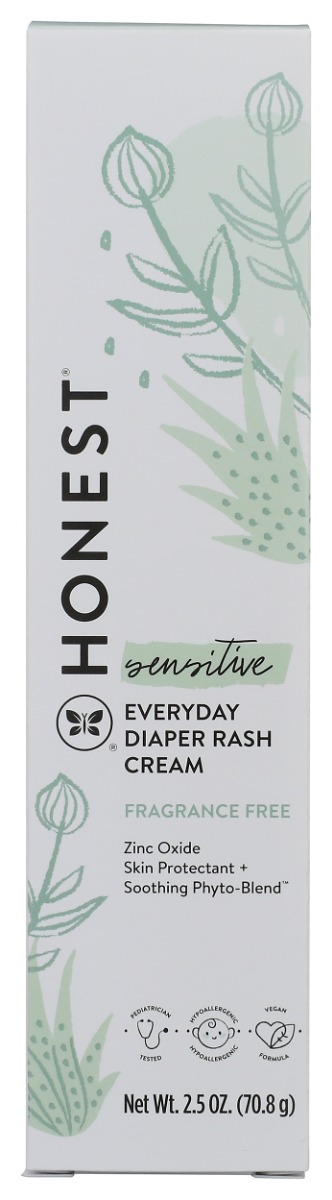 THE HONEST COMPANY: Everyday Diaper Rash Cream, 2.5 oz