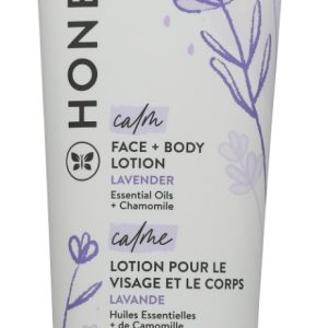 THE HONEST COMPANY: Calm Face and Body Lotion Lavender, 8.5 oz