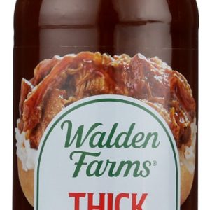 WALDEN FARMS: Thick and Spicy BBQ Sauce, 12 fl