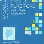 ANDALOU NATURALS: Instant Pure Pore Hydro Serum Facial Sheet Mask, 0.6 fo