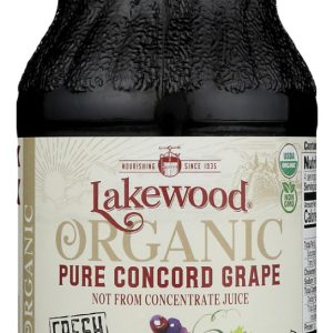 LAKEWOOD: Organic Concord Grape Juice, 32 fo
