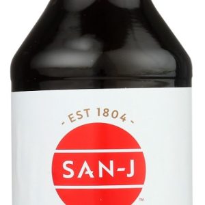 SAN J: Tamari 28 Less Sodium Soy Sauce, 20 oz
