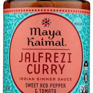MAYA KAIMAL: Jalfrezi Curry Indian Simmer Sauce, 12.5 oz