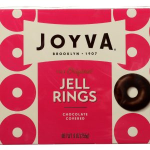 JOYVA: Chocolate Covered Raspberry Ring Jells, 9 oz