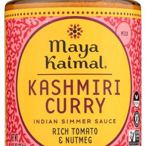 MAYA KAIMAL: Kashmiri Curry Indian Simmer Sauce, 12.5 oz