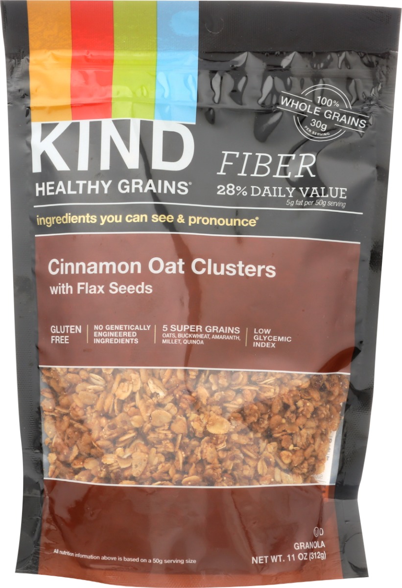 KIND: Cinnamon Oat Granola with Flax Seeds, 11 oz