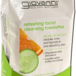 GIOVANNI COSMETICS: Refreshing Facial Cleansing Towelettes, 30 pc
