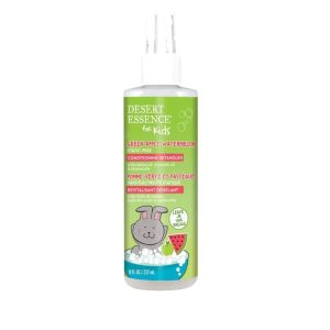 DESERT ESSENCE: Kids Green Apple Watermelon Conditioning Detangler Spray, 8 fo