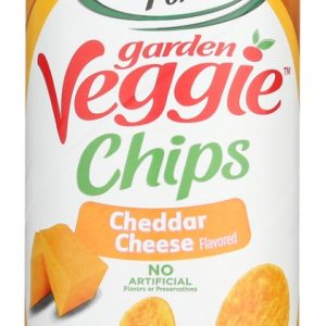 SENSIBLE PORTIONS: Cheddar Cheese Garden Veggie Chips, 5 oz