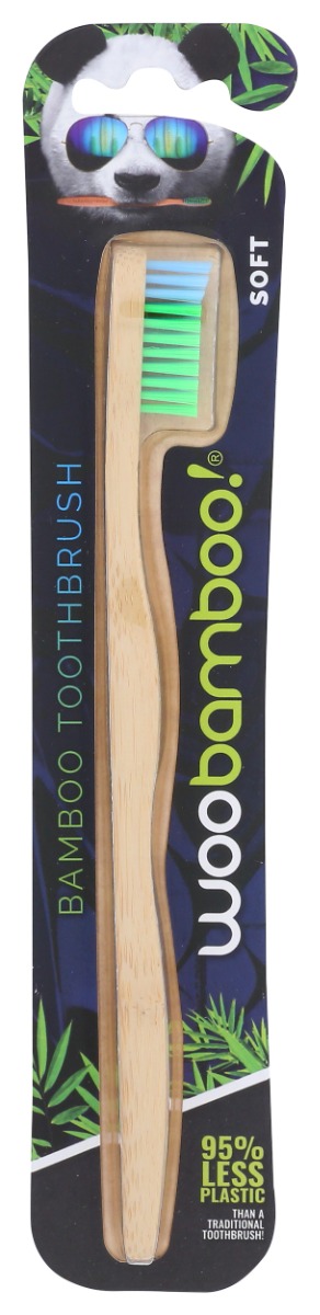 WOOBAMBOO: Standard Handle Soft Bristle Toothbrush, 1 ea