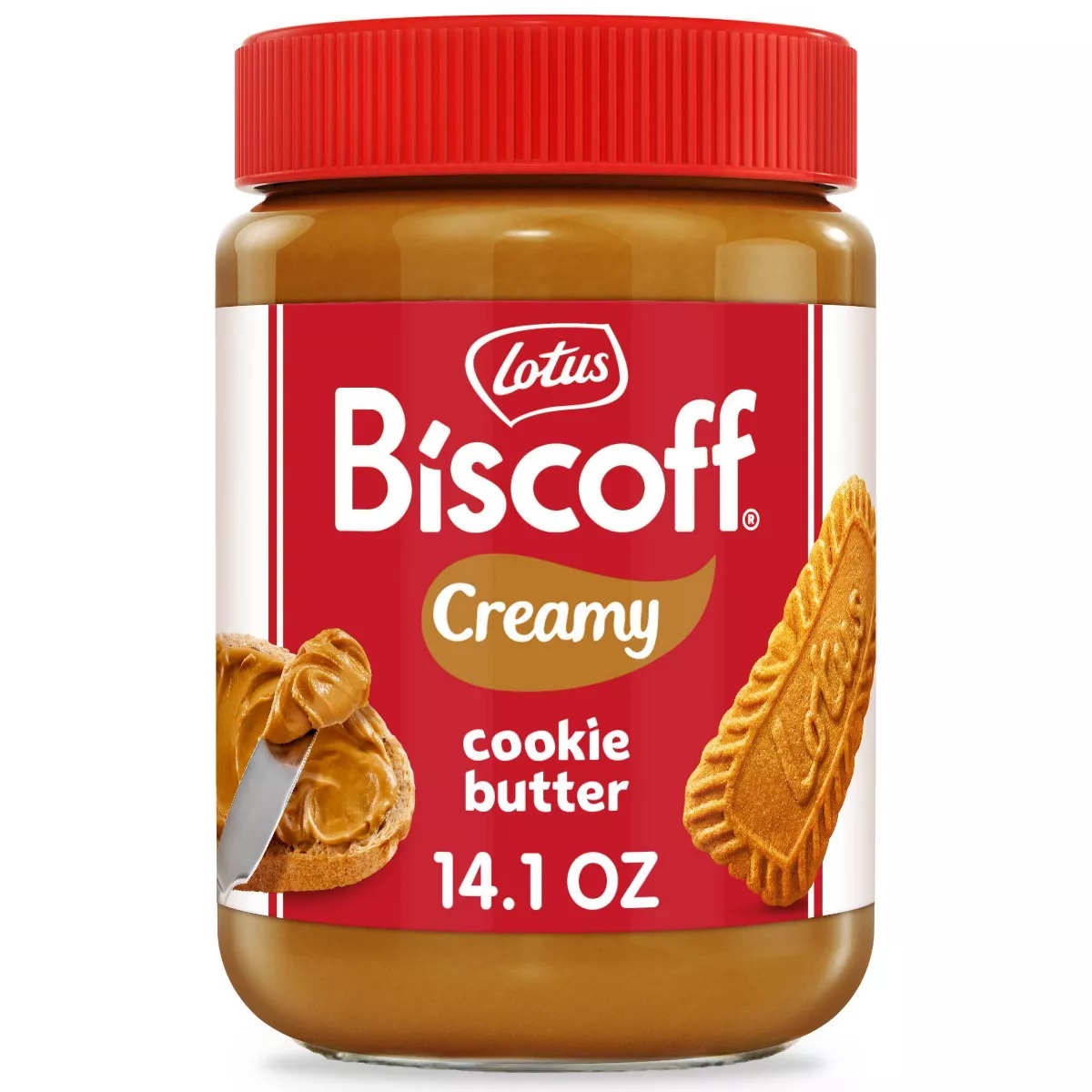 BISCOFF: Creamy Cookie Butter, 14 oz